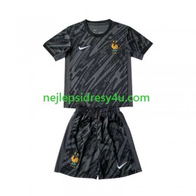 Fotbalový Dres Francie Brankářské Dětské Venkovní ME 2024